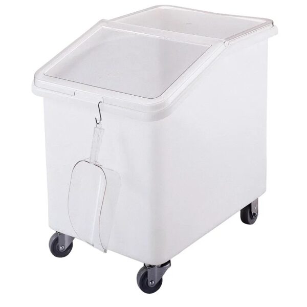 Dry Ingredients Storage Bin 140 Lts with 2-Piece Sliding Lid