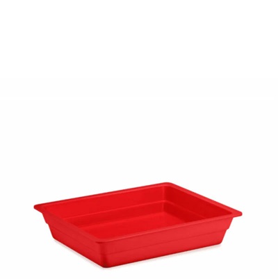 GN Classic Container 1/2 H6,5cm Melamine Red
