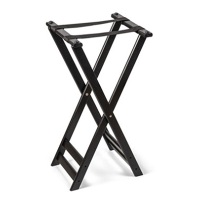 Tray Stand 42 x 36 cm Height 81,5cm Black Wood
