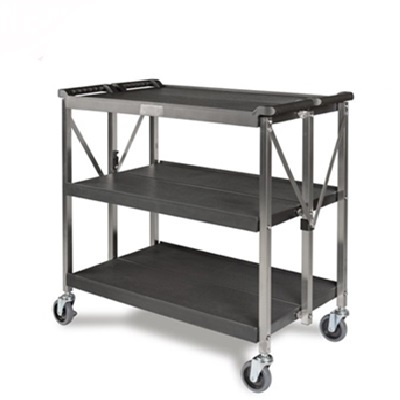Foldable Service Trolley 93 x 51cm Height 93cm