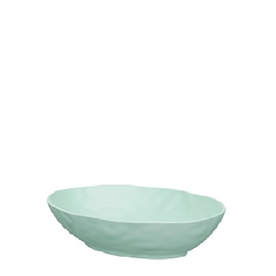Pigment Aqua Melamine Oval Dish 28 x 21 cm - H7cm