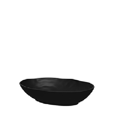 Pigment Black Melamine Oval Dish 28 x 21 cm - H7cm