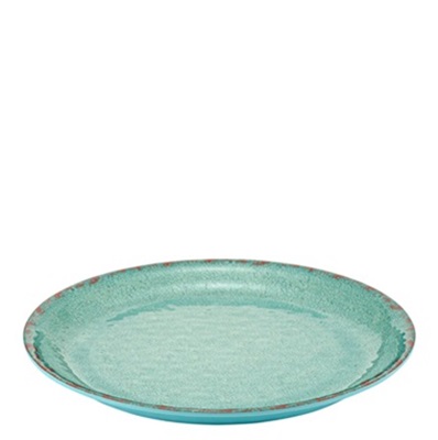 Blue Casablanca Melamine Dish 35 x 35 cm - H3cm