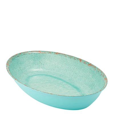 Blue Casablanca Melamine Dish 42 x 28 cm - H7cm