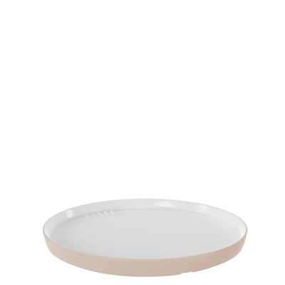 Talon Oat Melamine Round Plate 25 cm