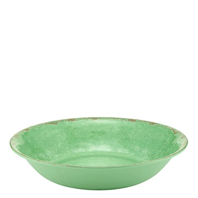 Green Casablanca Melamine Dish 35 x 35 cm - H7cm