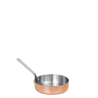 Mini Frying Pan 12cm St. Steel Copper