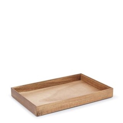 Wooden Box 45 x 30 cm - H5cm