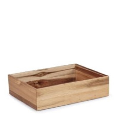 Wooden Box 45 x 30 cm - H10cm