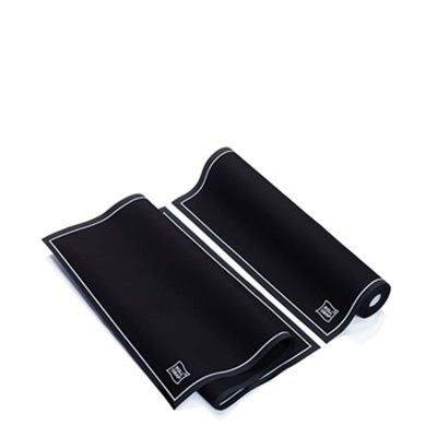 All-purpose Dish Cloth Roll 40x64cm 10 pcs Black with White Border