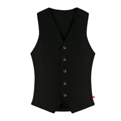 Marvin Unisex Vest Black