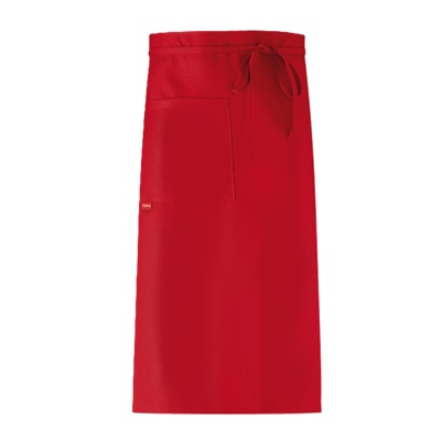 Argo Unisex Apron H65cm with Pocket Red