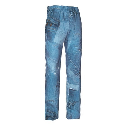 Milton Unisex Pants with Elastic Waist Jeans