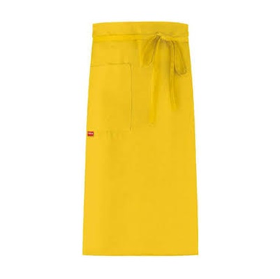 Argo Unisex Apron H65cm with Pocket Yellow