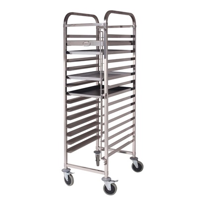Bakery Trolley for 15 Bun Pans 60 x 40 cm