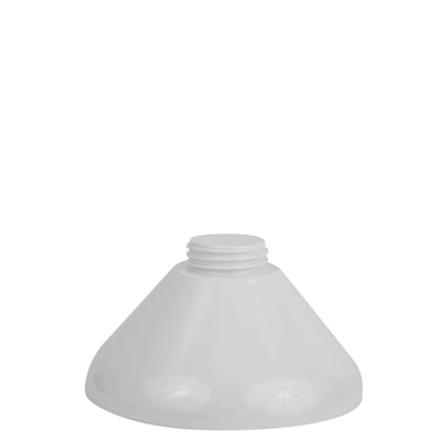 White Melamine Pedestal Base 10,2 x 10,2 cm