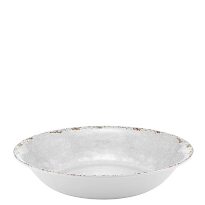 White Casablanca Melamine Dish 35 x 35 cm - H7cm
