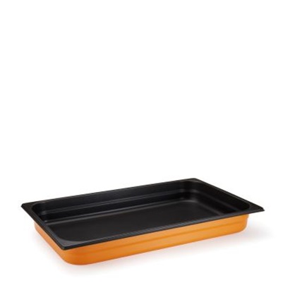 Cool Line Non-stick Sandwich Bottom GN 1/1 Container H6,5cm St. Steel Yellow
