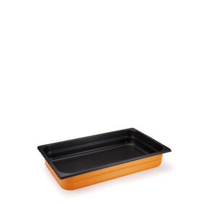Cool Line Non-stick Sandwich Bottom GN 1/2 Container H6,5cm St. Steel Yellow