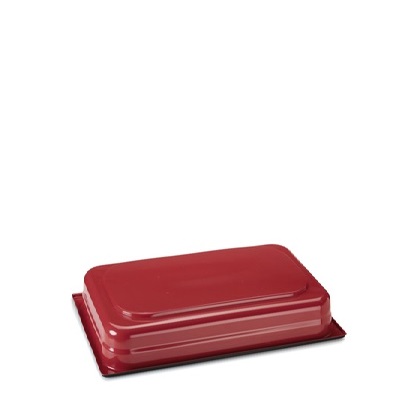 Cool Line Non-stick Sandwich Bottom GN 1/2 Container H6,5cm St. Steel Red