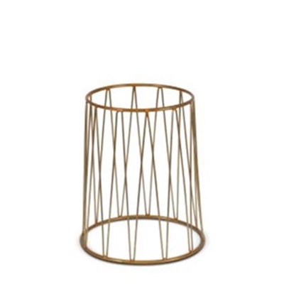 Crown Golden Buffet Stand 25/21 cm H30cm Metal
