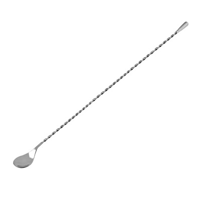 Bar Spoon Teardrop Twist 40cm St. Steel