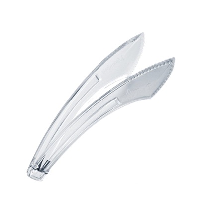 Polycarbonate Fruit / Ice Tongs 27cm Clear