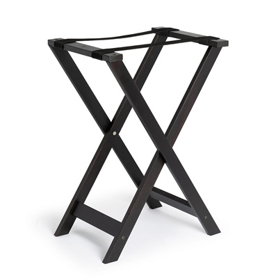 Tray Stand Height 85cm Black Wood
