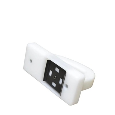 Polyethylene Scraper with 4-Edged Steel White