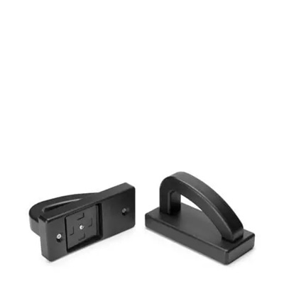 Polyethylene Scraper with 4-Edged Steel Blade Black