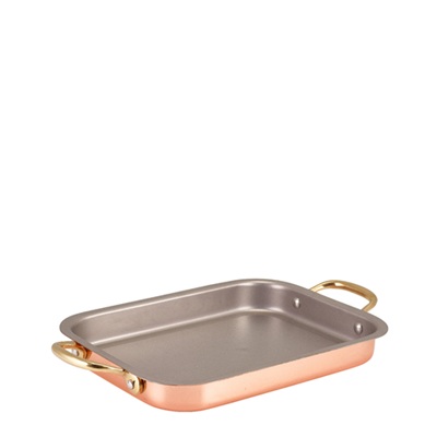 Copper Plated Deep Tray 27,5 x 20,25cm