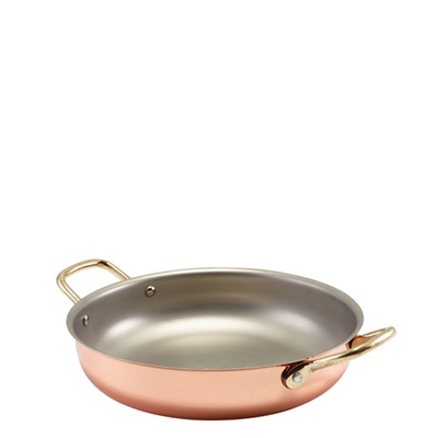 Copper Round Dish 22 x h5cm
