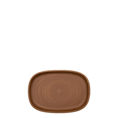 Selva Autumn Brown Oval Platter 23 x 15cm