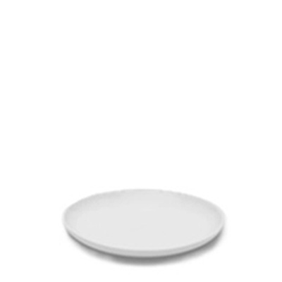 BASE White Low Plate 20cm Fine Bone China