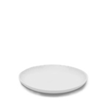 BASE White Low Plate 24cm Fine Bone China