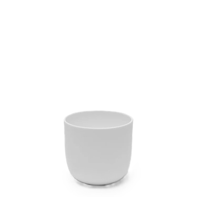 BASE White Coffee/Tea Cup 28cl no Handle Fine Bone China