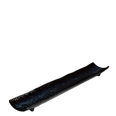 Sakura Rectangular Plate 29.5 x 7.2 cm Blue