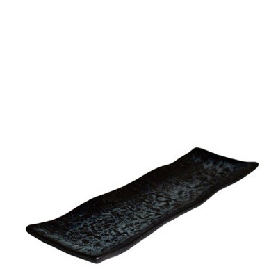 Sakura Rectangular Plate 38.2 x 12 cm Blue