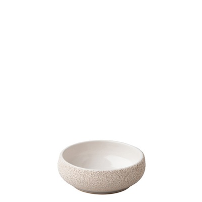 Vulcanic Round Deep Bowl 350ml / 13 x 4.6 cm White